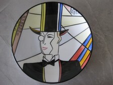 Brian Wood Art Deco style Hand Painted 'Puttin' On the Ritz' Signed Ltd Ed 21cm 