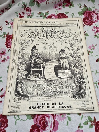 Antique punch magazine - antique, 3203