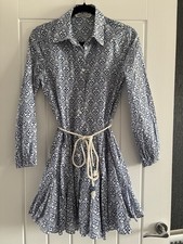 Zara Blue And White Tile Print
