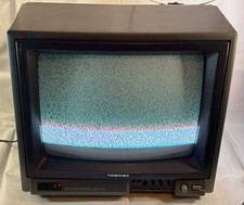 Vintage Retro Toshiba Colour TV Model 140R4B - Working