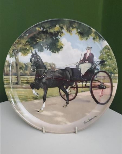 Noble horse plate the - horse,