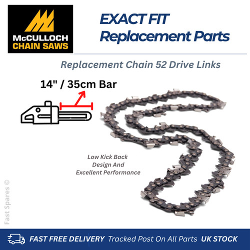 Mcculloch replacement chain - mcculloch,