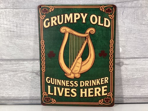 Novelty wooden sign grumpy - wooden,