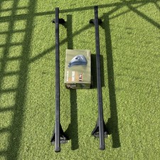 Halfords Roof Bars With Exodus FP3 F069 Foot Pack - Mazda CX-5 2012 Model