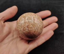 Sunstone Sphere Orange crystal