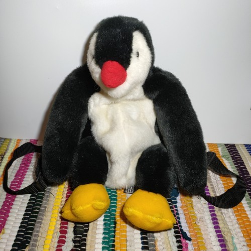 Baby penguin plush backpack - baby,