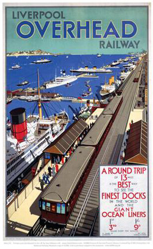 Vintage liverpool overhead - vintage,