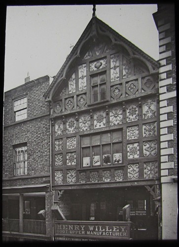 Glass magic lantern slide gods - magic,