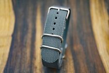 20mm Gray Nylon For Nato Watch Strap Band Military Army Diver G10
