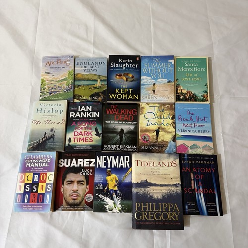 Job lot books mixed fiction - lot,