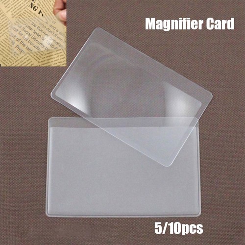 Transparent magnification tool - transparent,