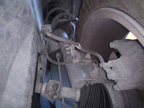 Front left shock - shock, /