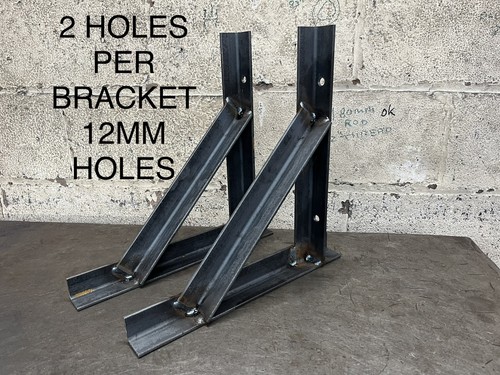 Gallow brackets raw - brackets, finish