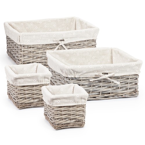 Wicker willow gift hamper - x,