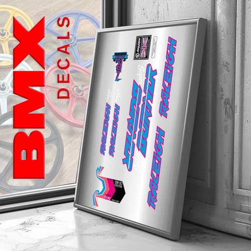 Stickers repro bmx - stickers,