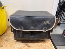 VINTAGE FISHING TACKLE - GRENNGATE ANGLING ACCESSORIES, WOODEN, BLACK SEAT BOX