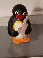 Vintage PINGU Holding Fish