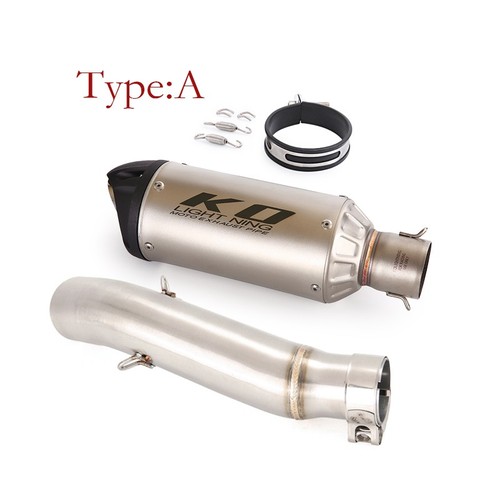 Slip exhaust muffler - on,