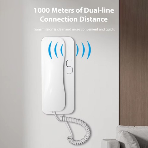Wired landline phone wall - phone,