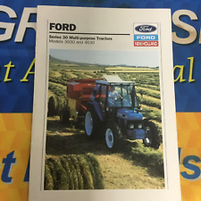 Ford Brochure For Series 30  3930,4630 Tractors