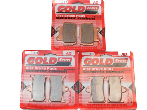 Brake pads front - brake, for