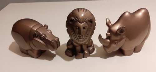 Lion hippo rhino - lion, three