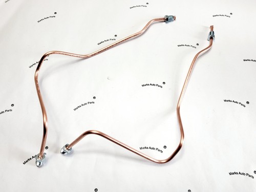 Copper rear set brake pipes - ,