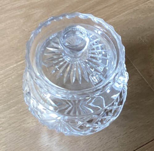 Vintage cut glass sunburst - vintage,