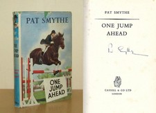 Pat Smythe - One Jump Ahead - Signed - 1st/1st (1956 Cassell First Edition DJ)