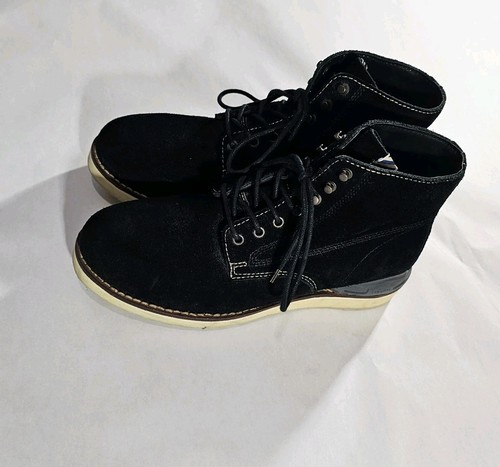 Visvim black suede - black,