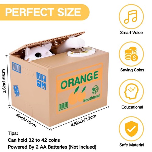 Cat piggy bank - cat,