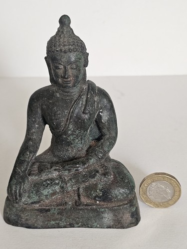 Antique thai bronze - thai, buddha