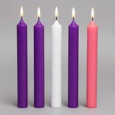 Christmas Advent Candles Set