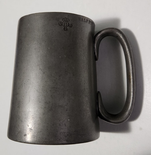 Antique victorian pewter 2 - pewter, 1/2