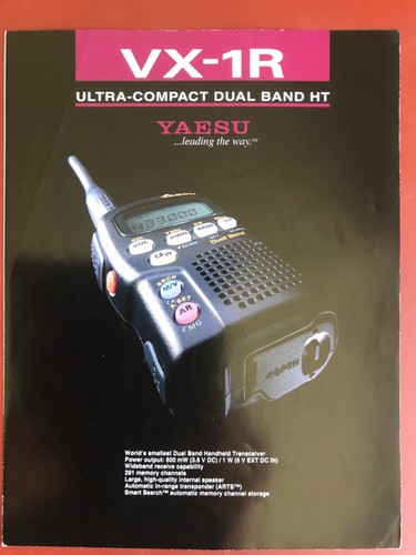 Yaesu brochure a4 - vx-1r,