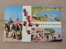 Chapel St Leonards - Multi View Postcard - Sent in 1983 - Lincolnshire
