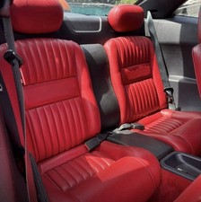 Alfa Romeo GTV 916 Red Leather Rear Seats Interior Momo Kit Car Mini VW T4 T5