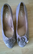 Ladies Gabor stone  Nubuck