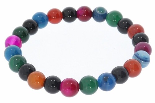 Agate mix ball 8mm - ,