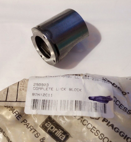 Lock block cylinder piaggio - block,