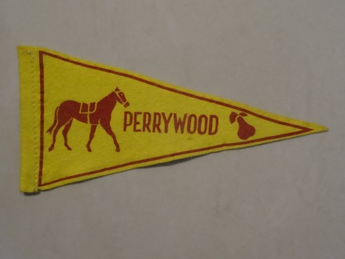 Perry wood scout pennant - wood,