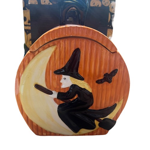 Vintage cracker barrel witch - barrel,