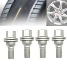 4X Wheel Nuts Bolts Fit For Citroen Peugeot 206 207 208 308 407 3008 17mm HEX UK