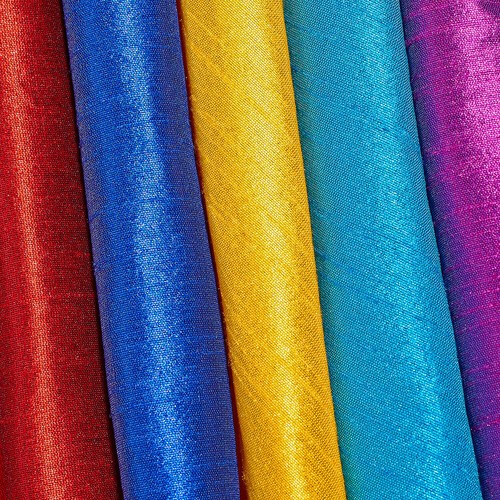 Silk dupioni shantung fabric - dupioni,