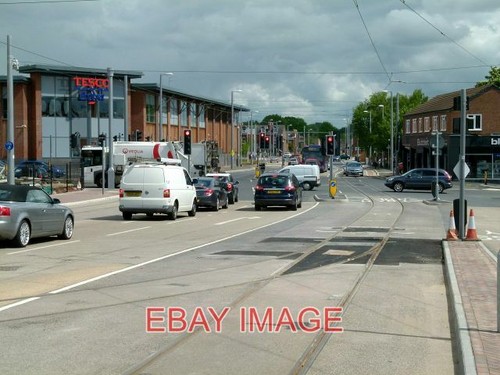 Photo tram track middle - photo,