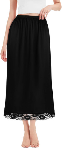 Women satin half slips - satin,