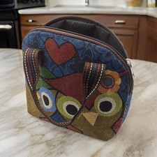 Love Owl embroidered handbag -