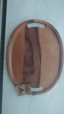 Acacia Wood Serving Tray Made