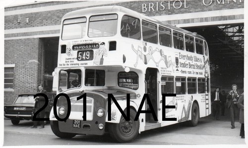 Bristol omnbus 7033 - 7033, 201nae