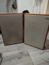 Vintage Heco Mini Slim B 120/M Speakers – German HiFi Book-Shelf Pair (1960s)